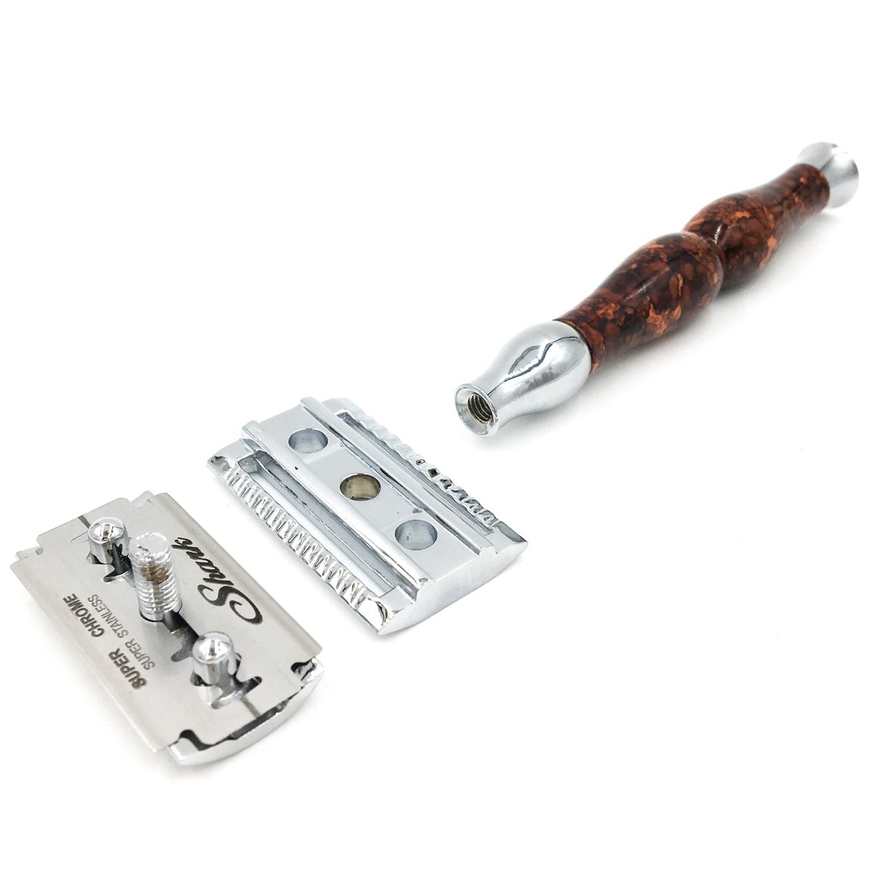 Parker Safety Razor 45R 3pc Enamel Finish